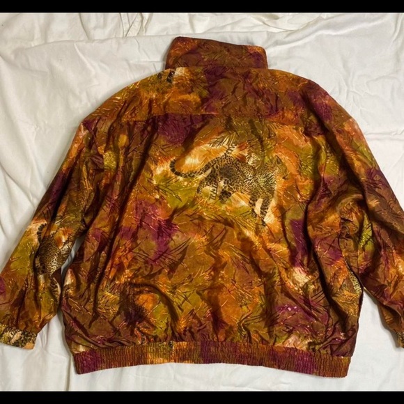 Oversized 80’s retro windbreaker - Picture 2 of 2